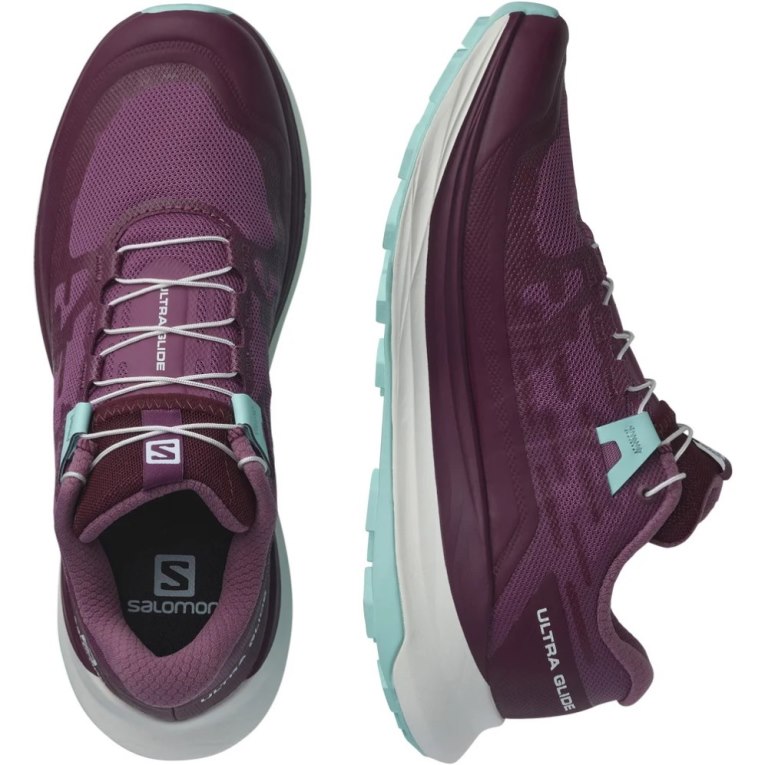 Tenis Para Trail Running Salomon Ultra Glide Mujer Vino | MX LSJR587